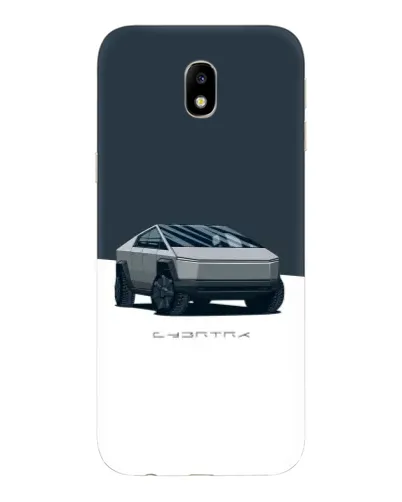 Чехол для Samsung Galaxy J7 2017 (J730F EU) с картинкой «Серебристый Cybertruck Tesla» Чехол для Samsung Galaxy J7 2017 (J730F EU) с картинкой «Серебристый Cybertruck Tesla»