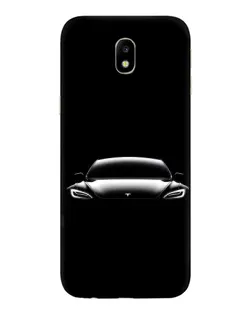 Чехол для Samsung Galaxy J7 2017 (J730F EU) с картинкой «Фары Tesla Night» Чехол для Samsung Galaxy J7 2017 (J730F EU) с картинкой «Фары Tesla Night»