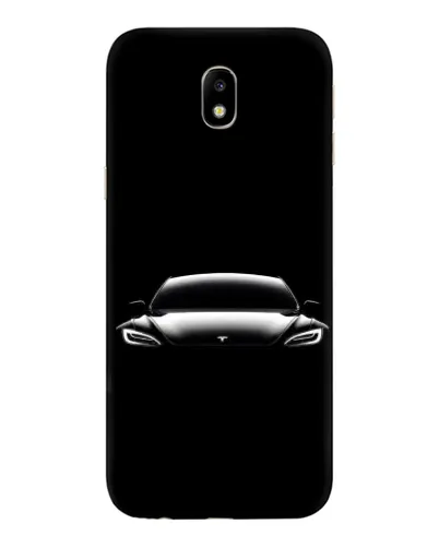 Чехол для Samsung Galaxy J7 2017 (J730F EU) с картинкой «Фары Tesla Night» Чехол для Samsung Galaxy J7 2017 (J730F EU) с картинкой «Фары Tesla Night»