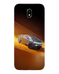 Чехол для Samsung Galaxy J7 2017 (J730F EU) с картинкой «Cybertruck в пустыне» Чехол для Samsung Galaxy J7 2017 (J730F EU) с картинкой «Cybertruck в пустыне»
