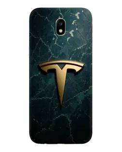Чехол для Samsung Galaxy J7 2017 (J730F EU) с картинкой «Мраморная Tesla Gold» Чехол для Samsung Galaxy J7 2017 (J730F EU) с картинкой «Мраморная Tesla Gold»