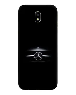 Чехол для Samsung Galaxy J7 2017 (J730F EU) с картинкой «Mercedes — абстрактные линии»