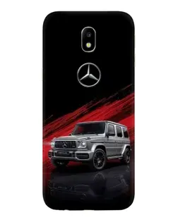 Чехол для Samsung Galaxy J7 2017 (J730F EU) с картинкой «Mercedes G-Class красный»