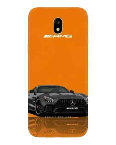 Чехол для Samsung Galaxy J7 2017 (J730F EU) с картинкой «Оранжевый Mercedes AMG» Чехол для Samsung Galaxy J7 2017 (J730F EU) с картинкой «Оранжевый Mercedes AMG»