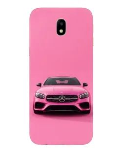 Чехол для Samsung Galaxy J7 2017 (J730F EU) с картинкой «Розовый Mercedes AMG» Чехол для Samsung Galaxy J7 2017 (J730F EU) с картинкой «Розовый Mercedes AMG»