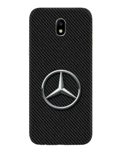 Чехол для Samsung Galaxy J7 2017 (J730F EU) с картинкой «Карбоновый Mercedes стиль» Чехол для Samsung Galaxy J7 2017 (J730F EU) с картинкой «Карбоновый Mercedes стиль»