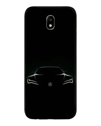 Чехол для Samsung Galaxy J7 2017 (J730F EU) с картинкой «Mercedes — силуэт авто» Чехол для Samsung Galaxy J7 2017 (J730F EU) с картинкой «Mercedes — силуэт авто»