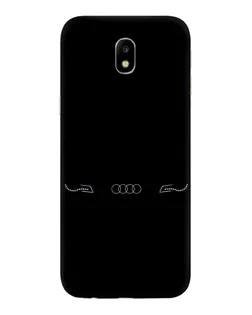 Чехол для Samsung Galaxy J7 2017 (J730F EU) с картинкой «Audi — световой подпись»