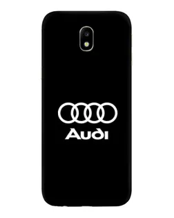 Чехол для Samsung Galaxy J7 2017 (J730F EU) с картинкой «Классическое лого Audi»