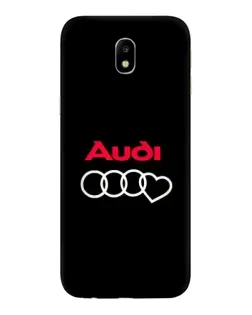 Чехол для Samsung Galaxy J7 2017 (J730F EU) с картинкой «Логотип Audi Heart»