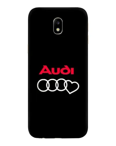 Чехол для Samsung Galaxy J7 2017 (J730F EU) с картинкой «Логотип Audi Heart»