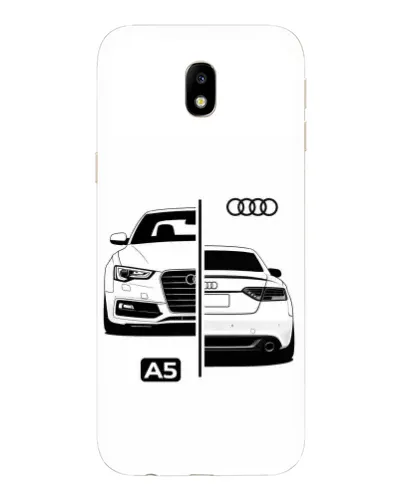 Чехол для Samsung Galaxy J7 2017 (J730F EU) с картинкой «Audi — контрастный дизайн»