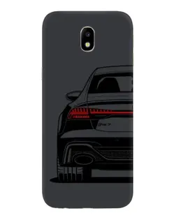 Чехол для Samsung Galaxy J7 2017 (J730F EU) с картинкой «Задняя часть Audi — арт»