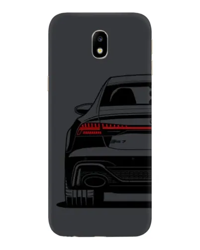 Чехол для Samsung Galaxy J7 2017 (J730F EU) с картинкой «Задняя часть Audi — арт»