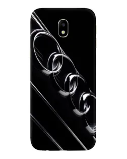 Чехол для Samsung Galaxy J7 2017 (J730F EU) с картинкой «Audi — абстрактные кольца»