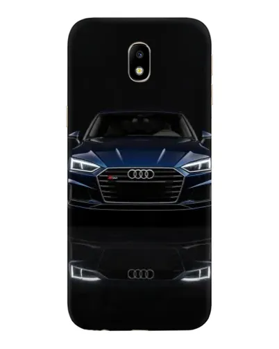 Чехол для Samsung Galaxy J7 2017 (J730F EU) с картинкой «Audi — ночное отражение»