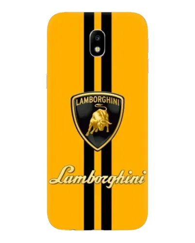 Чехол для Samsung Galaxy J7 2017 (J730F EU) с картинкой «Lamborghini Stripe желтый» Чехол для Samsung Galaxy J7 2017 (J730F EU) с картинкой «Lamborghini Stripe желтый»