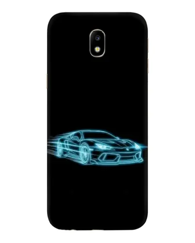 Чехол для Samsung Galaxy J7 2017 (J730F EU) с картинкой «Неоновый контур Lamborghini» Чехол для Samsung Galaxy J7 2017 (J730F EU) с картинкой «Неоновый контур Lamborghini»