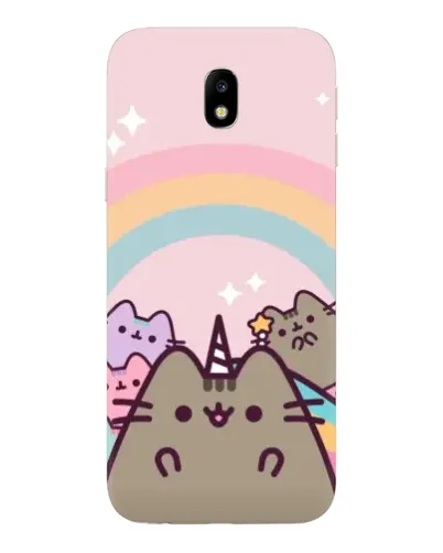Чехол для Samsung Galaxy J7 2017 (J730F EU) с картинкой «Единорог Pusheen» Чехол для Samsung Galaxy J7 2017 (J730F EU) с картинкой «Единорог Pusheen»