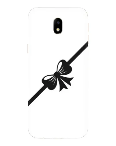Чехол для Samsung Galaxy J7 2017 (J730F EU) с картинкой «Диагональный бант»