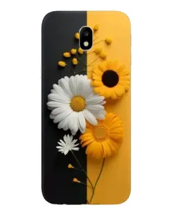 Чехол для Samsung Galaxy J7 2017 (J730F EU) с картинкой «Подсолнух и ромашка» Чехол для Samsung Galaxy J7 2017 (J730F EU) с картинкой «Подсолнух и ромашка»