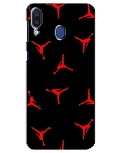 Чехол для Samsung Galaxy M20 (M205) с картинкой «Jordan Red Pattern» Чехол для Samsung Galaxy M20 (M205) с картинкой «Jordan Red Pattern»