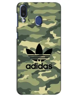 Чехол для Samsung Galaxy M20 (M205) с картинкой «Милитари стиль Adidas» Чехол для Samsung Galaxy M20 (M205) с картинкой «Милитари стиль Adidas»