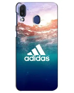 Чехол для Samsung Galaxy M20 (M205) с картинкой «Океанская глубина адидас» Чехол для Samsung Galaxy M20 (M205) с картинкой «Океанская глубина адидас»