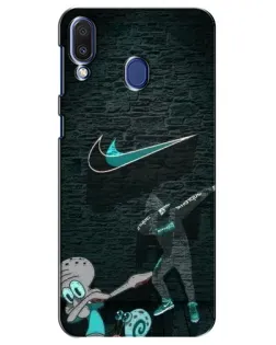 Чехол для Samsung Galaxy M20 (M205) с картинкой «Спортивный арт Nike» Чехол для Samsung Galaxy M20 (M205) с картинкой «Спортивный арт Nike»