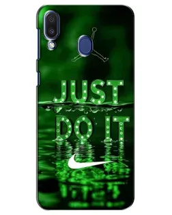 Чехол для Samsung Galaxy M20 (M205) с картинкой «Зеленый неоновый Nike» Чехол для Samsung Galaxy M20 (M205) с картинкой «Зеленый неоновый Nike»