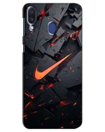 Чехол для Samsung Galaxy M20 (M205) с картинкой «Nike — эффект разломов» Чехол для Samsung Galaxy M20 (M205) с картинкой «Nike — эффект разломов»