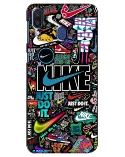 Чехол для Samsung Galaxy M20 (M205) с картинкой «Яркий коллаж Nike» Чехол для Samsung Galaxy M20 (M205) с картинкой «Яркий коллаж Nike»