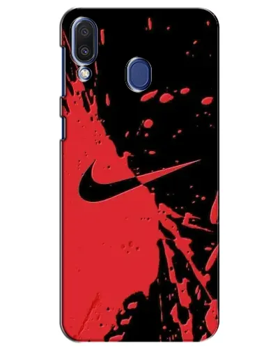 Чехол для Samsung Galaxy M20 (M205) с картинкой «Красные брызги Nike» Чехол для Samsung Galaxy M20 (M205) с картинкой «Красные брызги Nike»