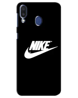 Чехол для Samsung Galaxy M20 (M205) с картинкой «Мазки краски Nike» Чехол для Samsung Galaxy M20 (M205) с картинкой «Мазки краски Nike»