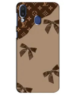 Чохол для Samsung Galaxy M20 (M205) з картинкою «LV — кавовий атлас» Чохол для Samsung Galaxy M20 (M205) з картинкою «LV — кавовий атлас»