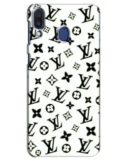 Чохол для Samsung Galaxy M20 (M205) з картинкою «Монохромний хаос LV» Чохол для Samsung Galaxy M20 (M205) з картинкою «Монохромний хаос LV»