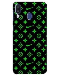 Чохол для Samsung Galaxy M20 (M205) з картинкою «Неоновий принт LV» Чохол для Samsung Galaxy M20 (M205) з картинкою «Неоновий принт LV»