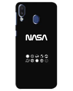 Чехол для Samsung Galaxy M20 (M205) с картинкой «NASA — технический принт» Чехол для Samsung Galaxy M20 (M205) с картинкой «NASA — технический принт»