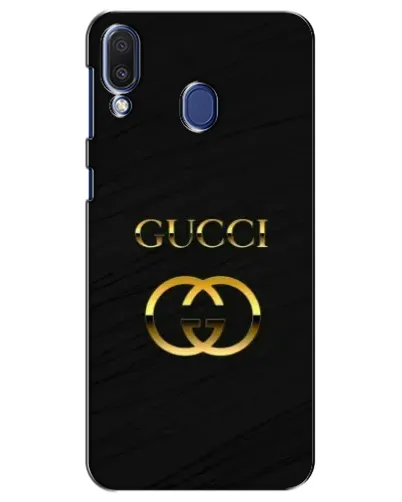 Чехол для Samsung Galaxy M20 (M205) с картинкой «Золотой логотип Gucci» Чехол для Samsung Galaxy M20 (M205) с картинкой «Золотой логотип Gucci»