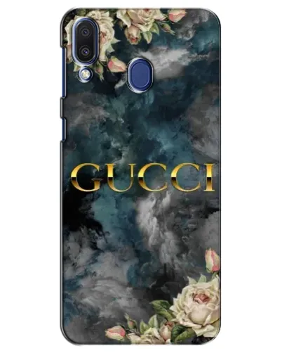 Чехол для Samsung Galaxy M20 (M205) с картинкой «Абстрактные цветы Gucci» Чехол для Samsung Galaxy M20 (M205) с картинкой «Абстрактные цветы Gucci»