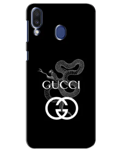 Чехол для Samsung Galaxy M20 (M205) с картинкой «Gucci — серебряная змея» Чехол для Samsung Galaxy M20 (M205) с картинкой «Gucci — серебряная змея»