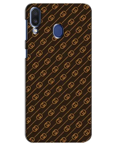 Чехол для Samsung Galaxy M20 (M205) с картинкой «Gucci — золотые диагонали» Чехол для Samsung Galaxy M20 (M205) с картинкой «Gucci — золотые диагонали»