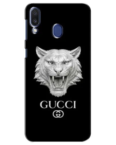 Чехол для Samsung Galaxy M20 (M205) с картинкой «Gucci — серебряный лев» Чехол для Samsung Galaxy M20 (M205) с картинкой «Gucci — серебряный лев»