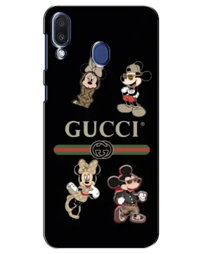 Чехол для Samsung Galaxy M20 (M205) с картинкой «Gucci — герои Disney и монограмма» Чехол для Samsung Galaxy M20 (M205) с картинкой «Gucci — герои Disney и монограмма»