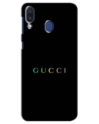 Чехол для Samsung Galaxy M20 (M205) с картинкой «Gucci — неоновый минимализм» Чехол для Samsung Galaxy M20 (M205) с картинкой «Gucci — неоновый минимализм»