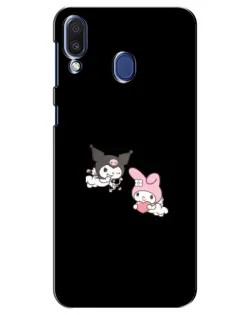 Чехол для Samsung Galaxy M20 (M205) с картинкой «My Melody и Kuromi» Чехол для Samsung Galaxy M20 (M205) с картинкой «My Melody и Kuromi»