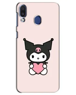 Чехол для Samsung Galaxy M20 (M205) с картинкой «Kuromi и сердце» Чехол для Samsung Galaxy M20 (M205) с картинкой «Kuromi и сердце»