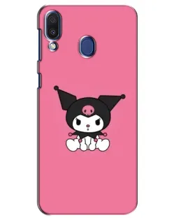 Чехол для Samsung Galaxy M20 (M205) с картинкой «Хмурая Kuromi» Чехол для Samsung Galaxy M20 (M205) с картинкой «Хмурая Kuromi»