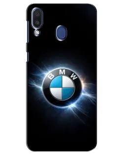 Чехол для Samsung Galaxy M20 (M205) с картинкой «BMW — неоновое сияние» Чехол для Samsung Galaxy M20 (M205) с картинкой «BMW — неоновое сияние»