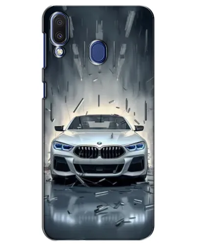 Чехол для Samsung Galaxy M20 (M205) с картинкой «BMW в свете фар»
